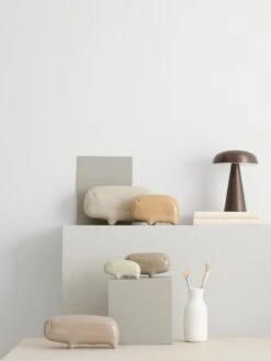 Craftworks Finland Primordial Animal, L, Gris Chaud 7 Craftworks Finland Primordial Animal, L, Gris Chaud -Ménagers Décoration Boutique Primordials Neutral Tone Vertical 3