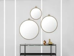 GUBI Miroir Randaccio Circular, 60 cm -Ménagers Décoration Boutique RandaccioWallMirror TSConsole 01