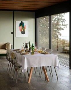 HAY Bougeoir Flare, Rose 11 HAY Bougeoir Flare, Rose -Ménagers Décoration Boutique Revolt rice seat and back beige steel base Tint Glass light yellow with white rim Flare pink