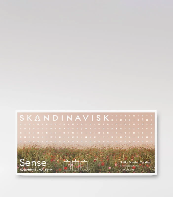 Skandinavisk Lot De 3 bougies Parfumées, Sense 3 Skandinavisk Lot De 3 bougies Parfumées, Sense – Image 3