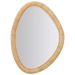 Sika-Design Miroir Malou, 70 x 55 cm, Rotin