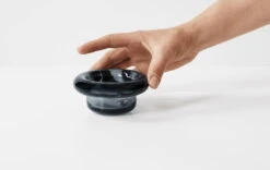 Nedre Foss Bougeoir Pour Bougie Chauffe-plat Sirkel, Smoke Grey -Ménagers Décoration Boutique Sirkelhandsmokegray