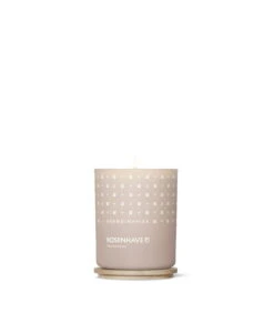 Skandinavisk Grande Bougie Parfumée Avec Couvercle, ROSENHAVE -Ménagers Décoration Boutique Skandinavisk ROSENHAVE 200g Glass 20110 1 white