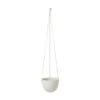 Ferm LIVING Grand Pot Suspendu Speckle, Blanc Cassé