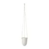 Ferm LIVING Petit Pot Suspendu Speckle, Blanc Cassé
