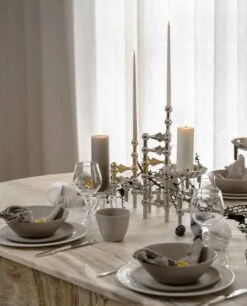 STOFF Copenhagen Bougeoir STOFF Nagel, En Laiton -Ménagers Décoration Boutique Stoff Nagel 20 cropped