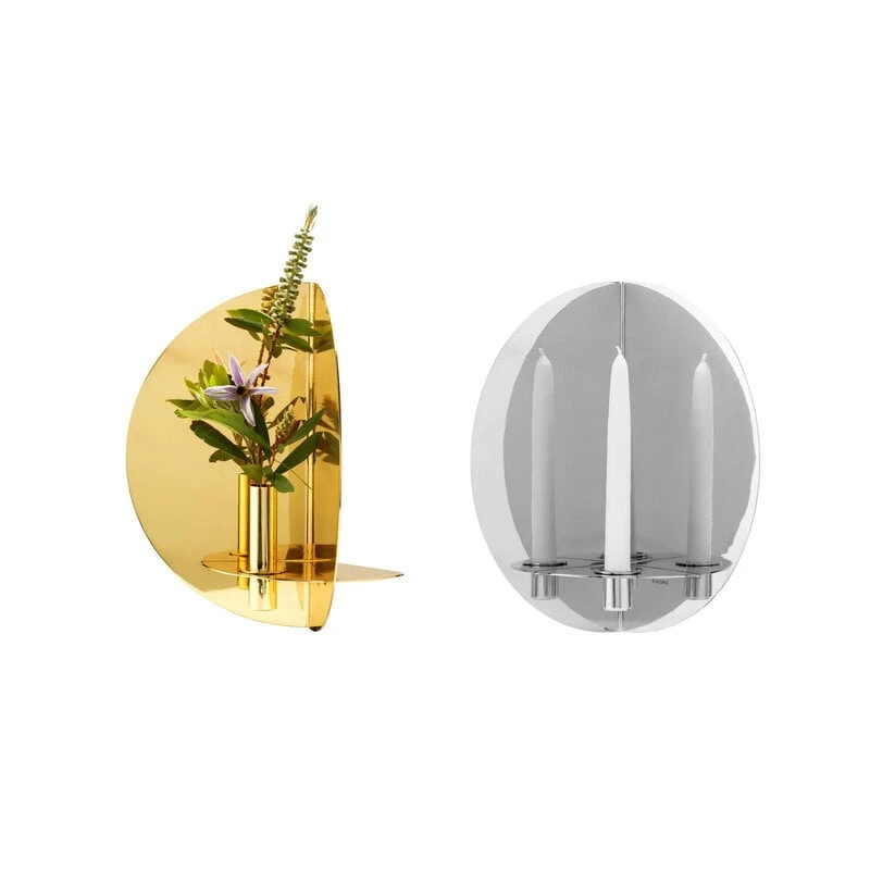 Klong Bougeoir Mural Twilight, Laiton 2 Klong Bougeoir Mural Twilight, Laiton – Image 2