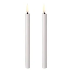 Uyuni Lighting Chandelle LED Miniature 2 pièces, 1,3 x 12 cm, Nordic White