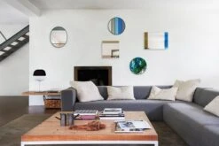 Magis Miroir Vitrail, 70 x 50 cm, Gris Clair -Ménagers Décoration Boutique Vitrail set 2 1