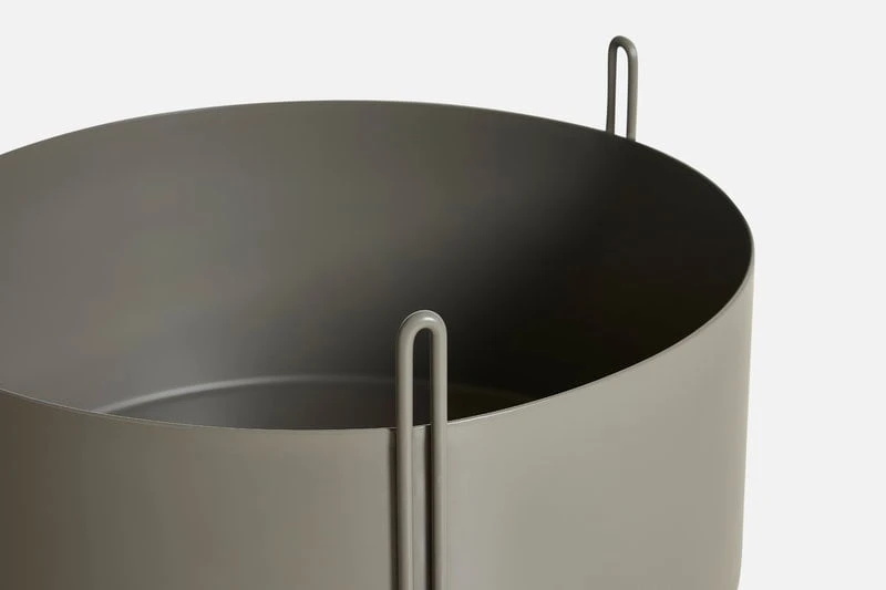 Woud Grande Jardinière Pidestall, Taupe 2 Woud Grande Jardinière Pidestall, Taupe – Image 2