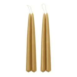 Applicata Bougie Blossom, Lot De 4, Chêne Huilé