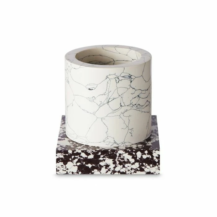 Tom Dixon Vase Swirl, Petit Modèle, Noir - blanc 6 Tom Dixon Vase Swirl, Petit Modèle, Noir - blanc – Image 6