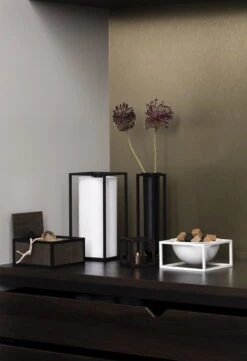 By Lassen Bol Kubus Centrepiece, Petit Modèle, Blanc -Ménagers Décoration Boutique by lassen k kkenrulle0164