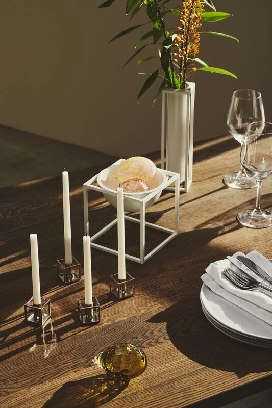 By Lassen Bougeoir Kubus Micro, Lot De 2, Nickel 3 By Lassen Bougeoir Kubus Micro, Lot De 2, Nickel – Image 3