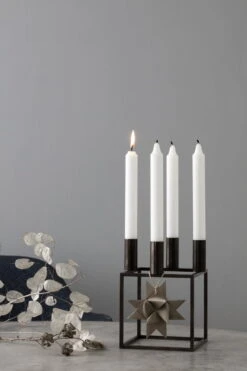 By Lassen Chandelier Kubus 4, Cuivre Bruni -Ménagers Décoration Boutique byLassen Kubus 4