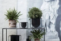 By Lassen Pot De Fleurs Kubus 14, Noir -Ménagers Décoration Boutique byLassen Kubus Flowerpot 23 14 300