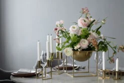 By Lassen Bougeoir Kubus 1, Plaqué Or -Ménagers Décoration Boutique byLassen wedding kubus bowl large 300role