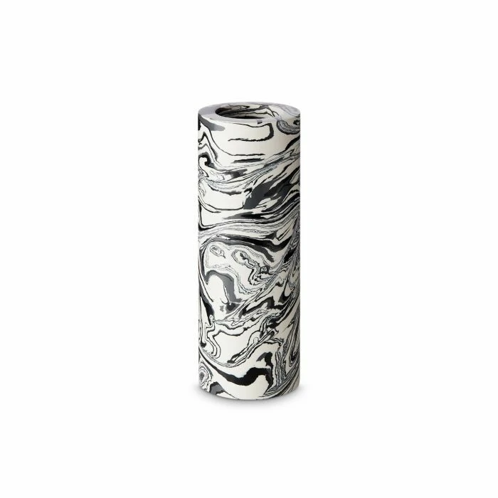 Tom Dixon Vase Swirl, Petit Modèle, Noir - blanc 3 Tom Dixon Vase Swirl, Petit Modèle, Noir - blanc – Image 3
