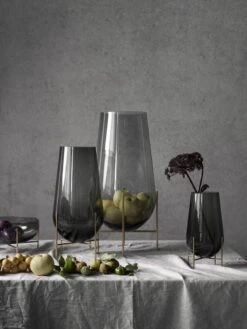 MENU Vase Échasse, Petit Modèle, Smoke -Ménagers Décoration Boutique echasse menu2