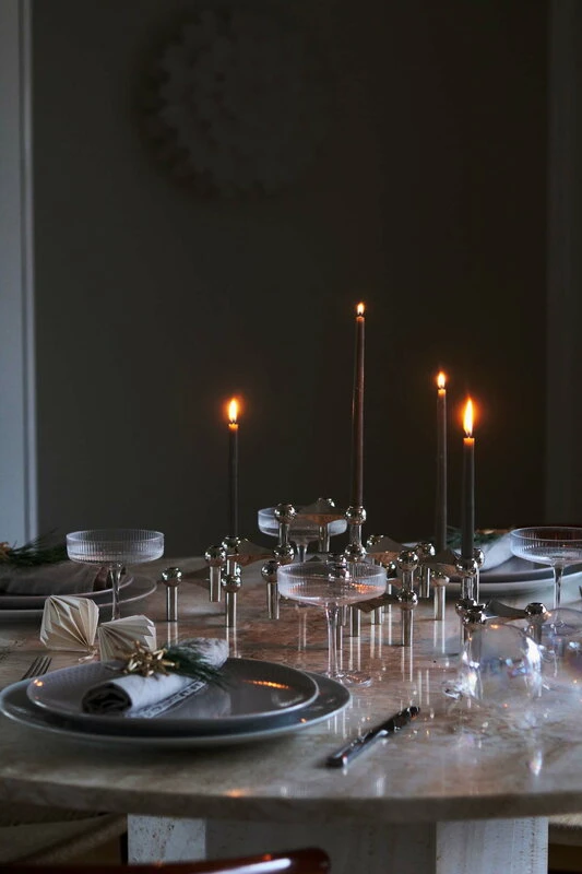 STOFF Copenhagen Bougeoir STOFF Nagel, Chromé 5 STOFF Copenhagen Bougeoir STOFF Nagel, Chromé – Image 5