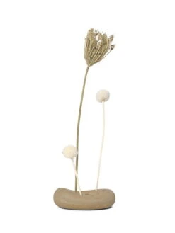 Ferm LIVING Pierre à Fleurs Vanitas, Sable -Ménagers Décoration Boutique fermLIVING VanitasFlowerStone 1104265385 pack 1
