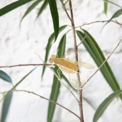 Fundamental Berlin Ornement Flatmates, Mouche, Laiton -Ménagers Décoration Boutique houselfy plant