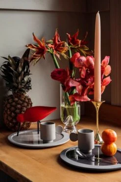 Normann Copenhagen Shorebird, Modèle Moyen, Rouge - Noir 9 Normann Copenhagen Shorebird, Modèle Moyen, Rouge - Noir -Ménagers Décoration Boutique joulu21 Ruoka joulu4