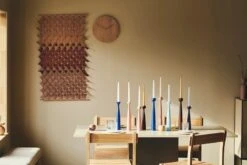 Applicata Bougeoir Rose, Bleu Ciel 8 Applicata Bougeoir Rose, Bleu Ciel -Ménagers Décoration Boutique kobalt bluesky bluewarm rosesmoked oak 2