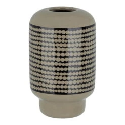 Marimekko Vase Oiva - Siirtolapuutarha, 14 cm, Terra - noir