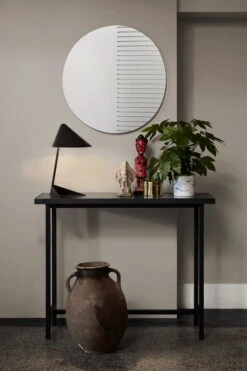 Warm Nordic Miroir Masquerade, Rond -Ménagers Décoration Boutique warmnordic ambience masquerade round herringbone V2